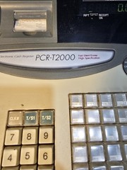Casio PCR-T2000 Cash Register Thermal Print – Parts Only