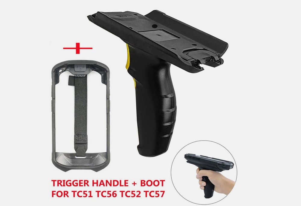 NEW TRG-TC51-SNP1-01 Pistol Grip +Zebra SG-TC5X-EXO1-01 Case TC51 TC52 TC56 TC57
