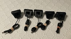 5 units – BBPOS Chipper Card Reader ACS20 Charging Dock Station *TESTED WORKING*