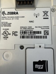 Zebra TC52 TC520K-1PEZU4P-NA Mobile Computer Barcode Scanner w/Battery PIN Locke