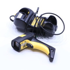 DATALOGIC POWERCAN BT8300 BLUETOOTH BARCODE SCANNER W/ CHARGING BASE. USB CABLE