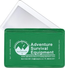 Lightweight Credit Card Fresnel Lenses – 3 Pack Fire Starter & Magnifier