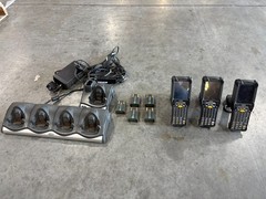 3 Scanners + 4 slot & 1 slot charger Symbol MC92N0-G90SXEYA5WR 1D/2D Win. CE 7.0