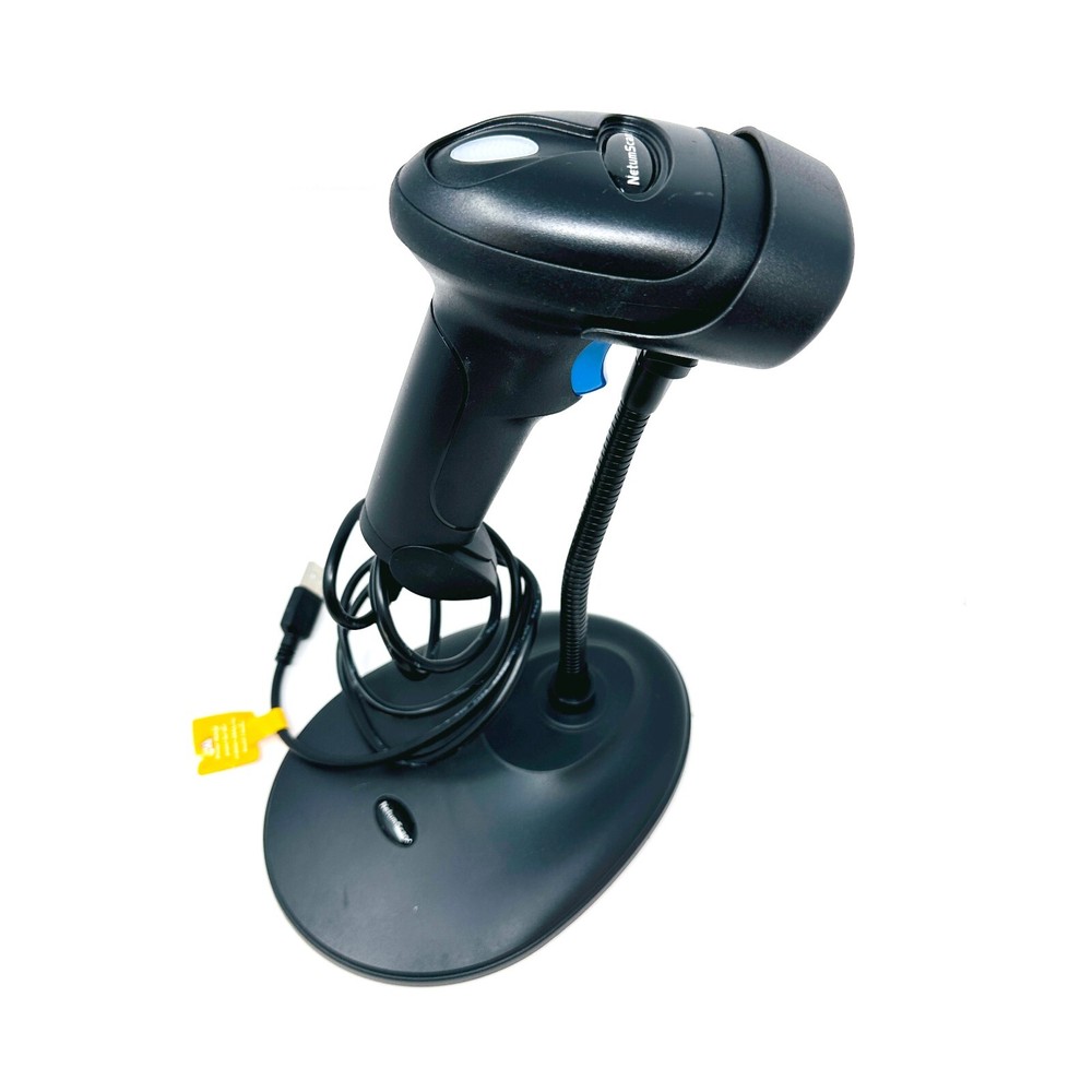 NetumScan NSL6-S Handheld Wireless CCD Barcode Scanner with USB Cable and Stand