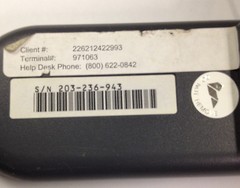VeriFone PIN Pad 1000 w/ Data Cable P003-116-01
