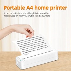 A4 Thermal Printer , 210mm x 30mm 8m Length Multi Purpose Thermal Roll for Of…