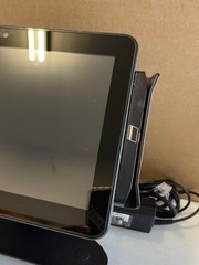 Toast Flex TT200 POS Point of Sale System Touch Screen with Credit Card Swiper.