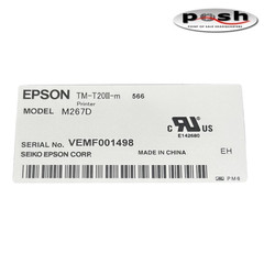 New Open Box Epson TM-T20II M267D Thermal POS Receipt Printer USB
