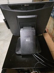 NCR 7761-3100-0063 15″ POS Touch Screen Terminal w/Stand w/Power Adapter Receipt