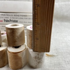 Canon Palm Printer Calculator Bond Paper P3-P7-D Vintage 13 Rolls Bond Paper