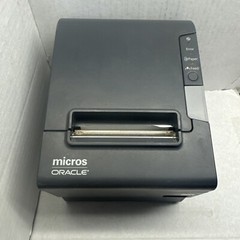 EPSON MICROS TM-T88V M244A SERIAL USB THERMAL RECEIPT POS PRINTER DRET-18 w/powe
