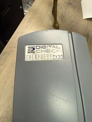 Digital Check CheXpress CX30 Scanner – 152001-02 With Power and USB Cables