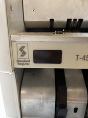 standard register T-450 Currency Dollar Bill Money Counter Machine – Tested