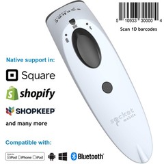 Socket Mobile SocketScan&reg; S740 Universal Barcode Scanner White & White Dock