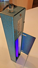 Vintage Detectit Counterfeit Paper Money Detector, Nice Working