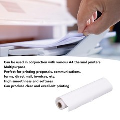 A4 Thermal Printer , 210mm x 30mm 8m Length Multi Purpose Thermal Roll for Of…