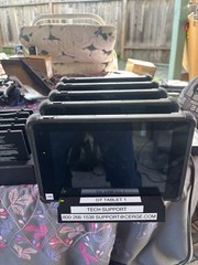 Lot of Touch Dynamic 5EA Quest VIII Rugged Tablets 5EA extra Battery, Chargers