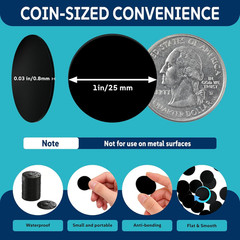 30pcs NFC Tags Black NFC Tag NTAG215 NFC Cards Blank NFC Chips Programmable NFC