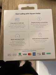 Square A-SKU-0792 Credit Card Reader for Contactless and Chip Machine 2nd Gen.
