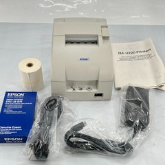 Epson TM-U220PD M188D Dot Matrix POS Receipt Printer Parallel White/Beige