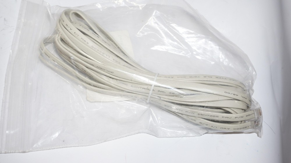 NEW LOGIC CONTROLS KB17CARJ20 KB 9000 KB1700 KEYPAD/BUMP BAR RJ TO RJ CABLE RJ11