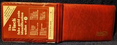 Fisch Wallets #1, 2, 3, 4, 5 Verify Genuine Gold Coins Detect Fakes Great Cond