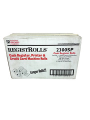 2 Ply Carbonless Receipt Rolls 3″ x 100′ 2-Ply White/Canary – 30 Rolls