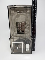 Clear Plastic Payphone Coin Bank Motorized Sorter Telephone Novelty Model 3124