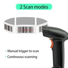 1D Barcode 2.4G + + USB Wired Connection CCD for Paper W1C0