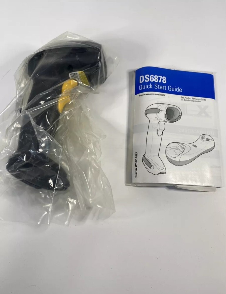 Zebra Motorola Symbol DS6878-SR20007WR 2D USB Wireless Barcode Scanner