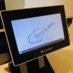 PAR POS T8115 Touchscreen Restaurant POS Terminal Dual Display Tested Working