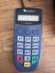 Verifone Credit Card Reader Quartet Pinpad 1000se Working Paymentech Terminal