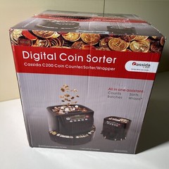 Cassida C200CAD Canadian Coin Counter/Sorter/Roller
