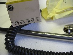 Allen-Bradley 2755-W4 Hand Held Digital Infrared Pencil Bar Code Probe / Wand