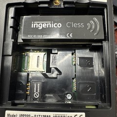 Ingenico IPP320 Payment Credit Card Reader Terminal With Base Stand View Photos