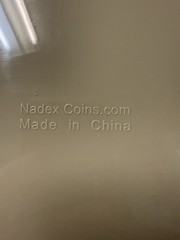 Nadex Coin Counter Handling Tray With Lid 6 Compartment Coin Sorter Teller Cashi
