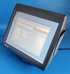 Micros Workstation 5A System Unit PN: 400814-101J – with Table Stand ORACLE POS