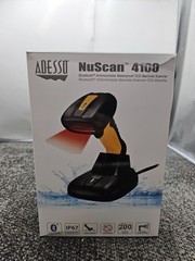 ADESSO NuScan 4100B Bluetooth Antimicrobial Waterproof CCD Barcode Scanner