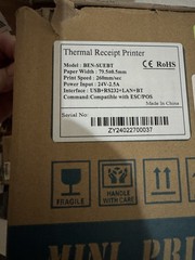 LINGA POS BEN-SUEBT Thermal Receipt Printer USB RS232 LAN BT 79.5mm