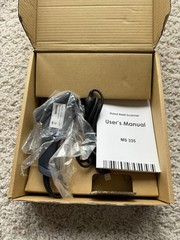 Unitech MS335-XG Handheld CCD Barcode Scanner w/Manual ~USED ONCE