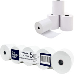 Star SP700 Kitchen Printer Paper (5 Rolls) 3″ X 165′ 1-Ply Bond Receipt POS Cas