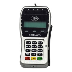 lot of 3 First Data FD-35 Pin Pad Credit Card Reader TESTED FD35 Tap Chip