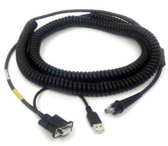 Honeywell RS232 3800 Barcode Scanner Cable 42206480-01E Genuine OEM