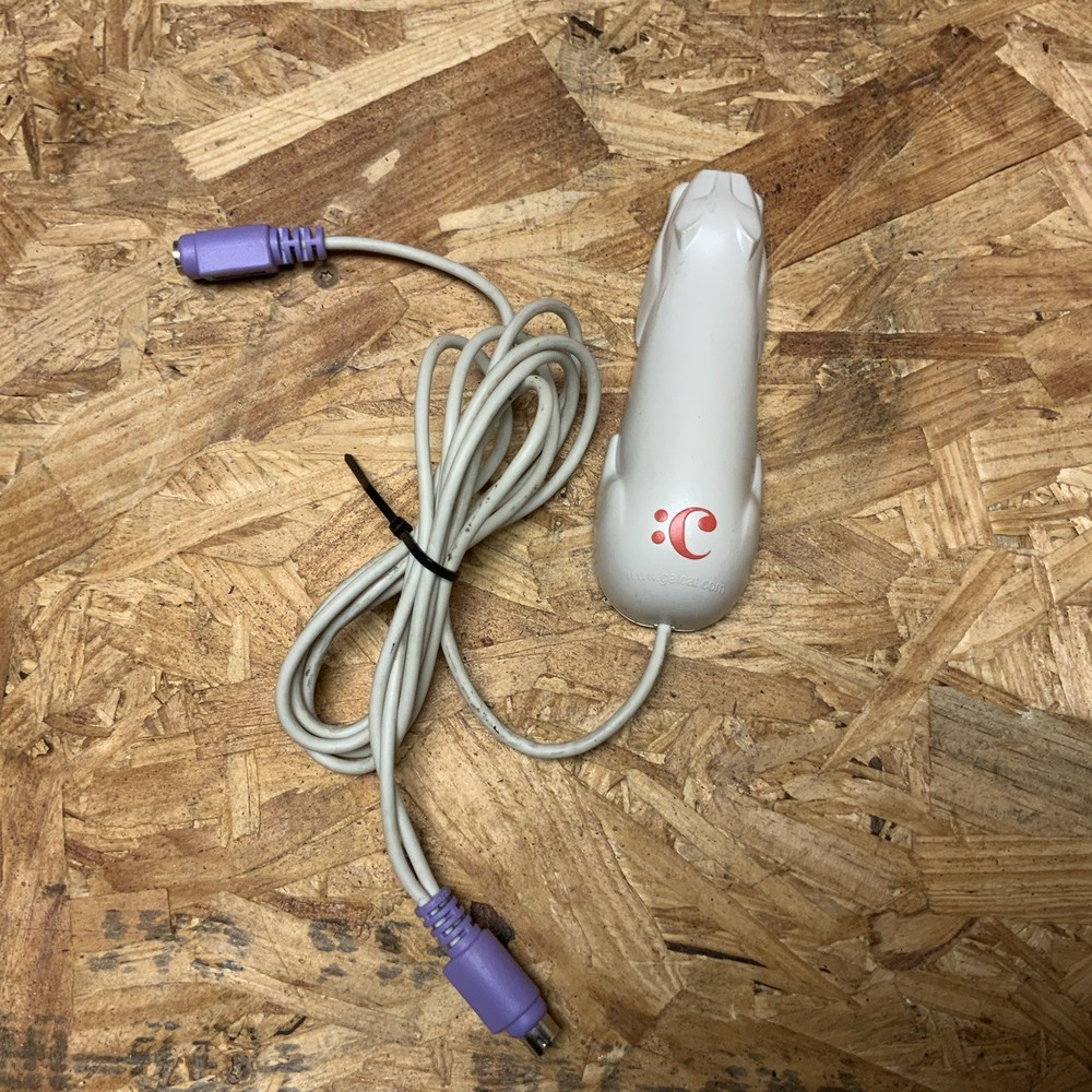 Radio Shack Cue Cat Handheld Optical Barcode Scanner PS/2 NO SOFTWARE UNTESTED