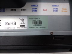 POS-X 935KY400600L33 EVO-TP6 POS TERMINAL CORE I5 8GB RAM INTEGRATED GRAPHICS