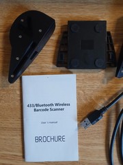 Alacrity 2D Industrial Wireless Barcode Scanner 433 Mhz Green – Open Box