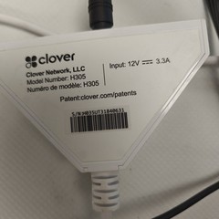 Clover Mini C305 POS System/Credit Card Terminal