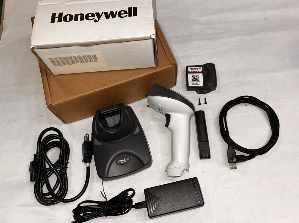Honeywell E153740 Blutooth Wireles Barcode Scanner Kit Complete!!