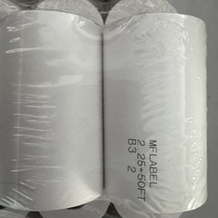 Box Of Thermal Paper Rolls 2.25″ X 50 ft Rolls – 6 packs of 5 totaling 30 rolls