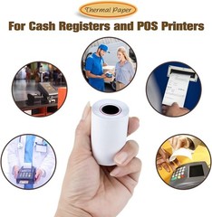 Quality Biodegradable 2 1/4″ x 50′ Receipt Paper for POS Systems